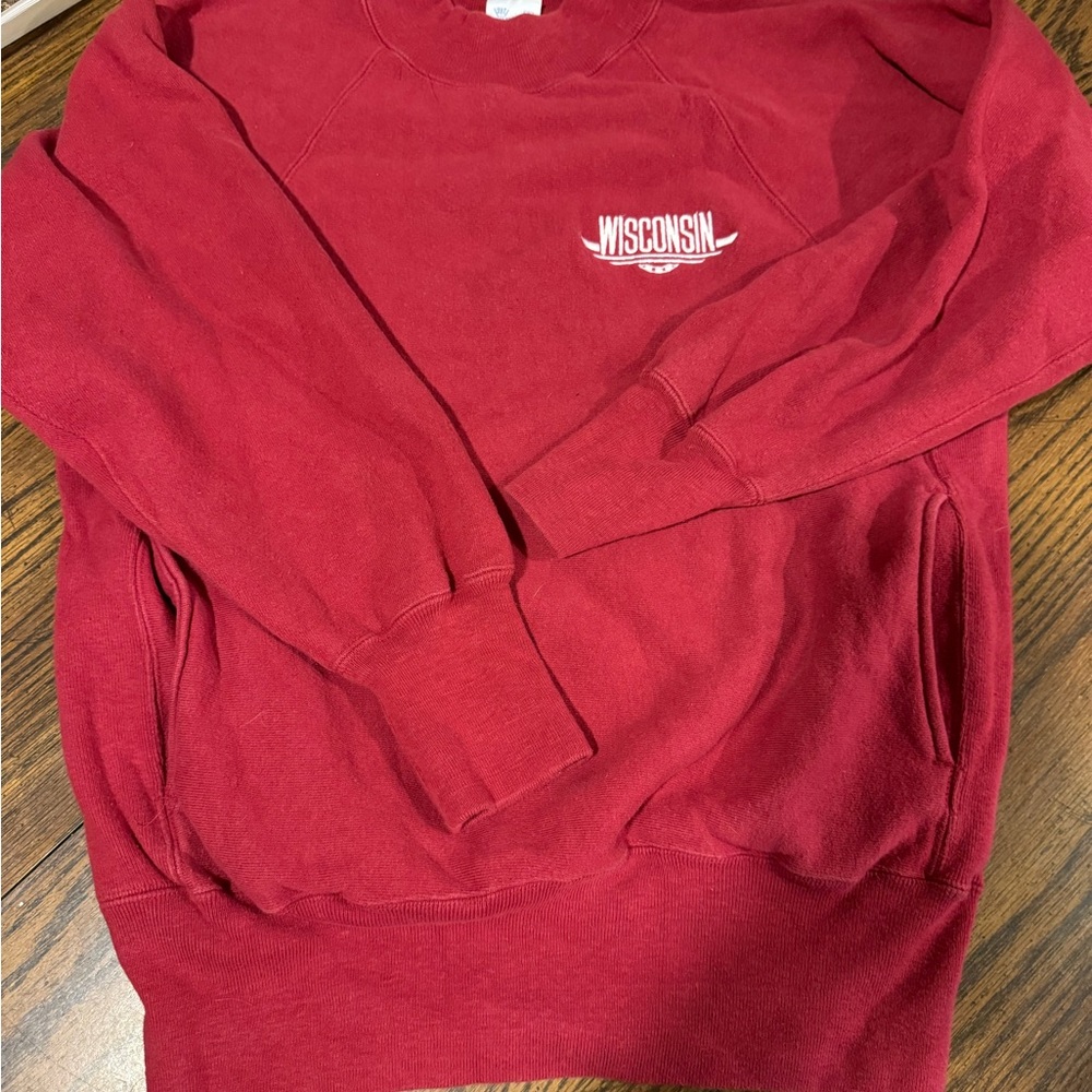 Wisconsin Red Sweatshirt